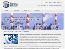 Tablet Screenshot of processcontrols.com